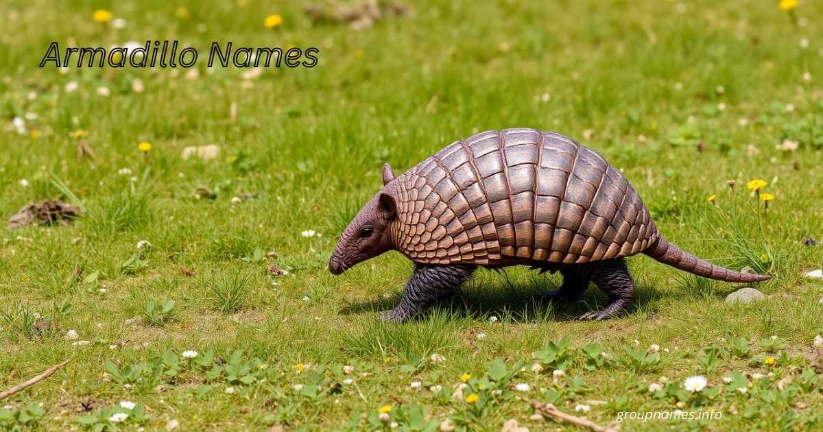 Armadillo Names