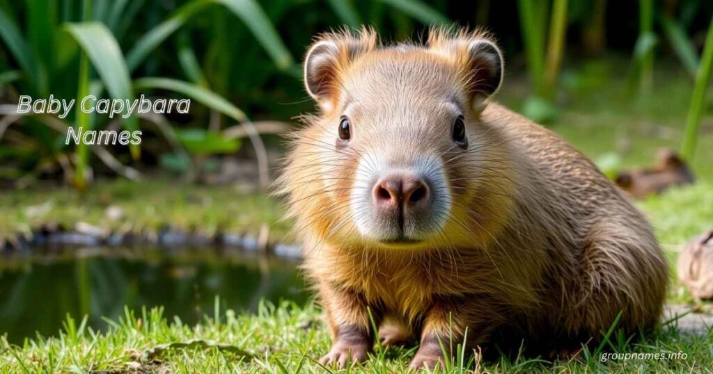Baby Capybara Names