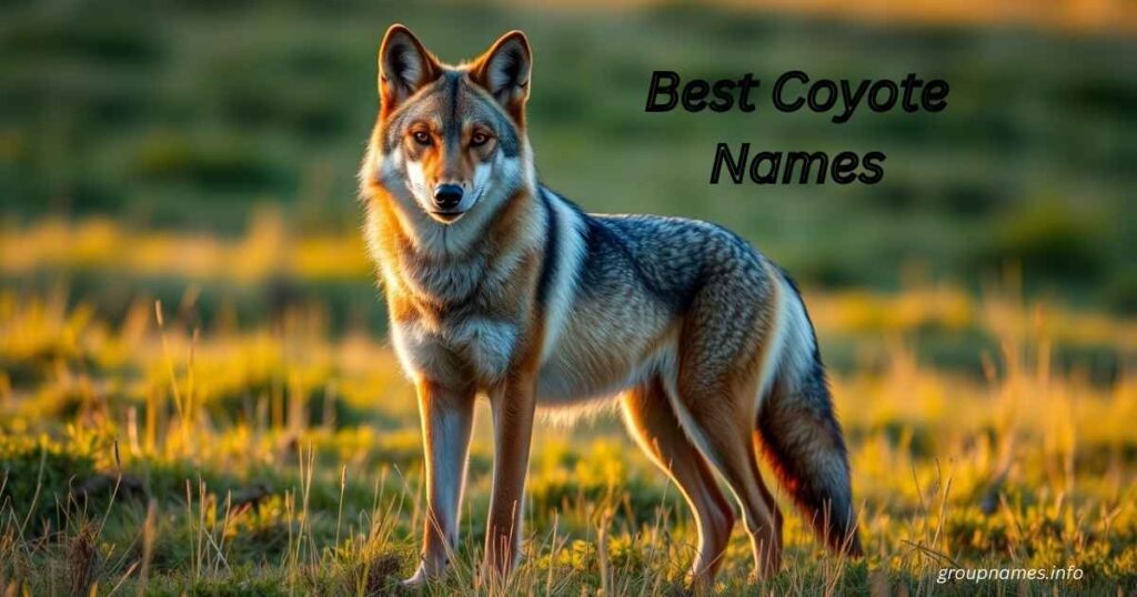 Best Coyote Names