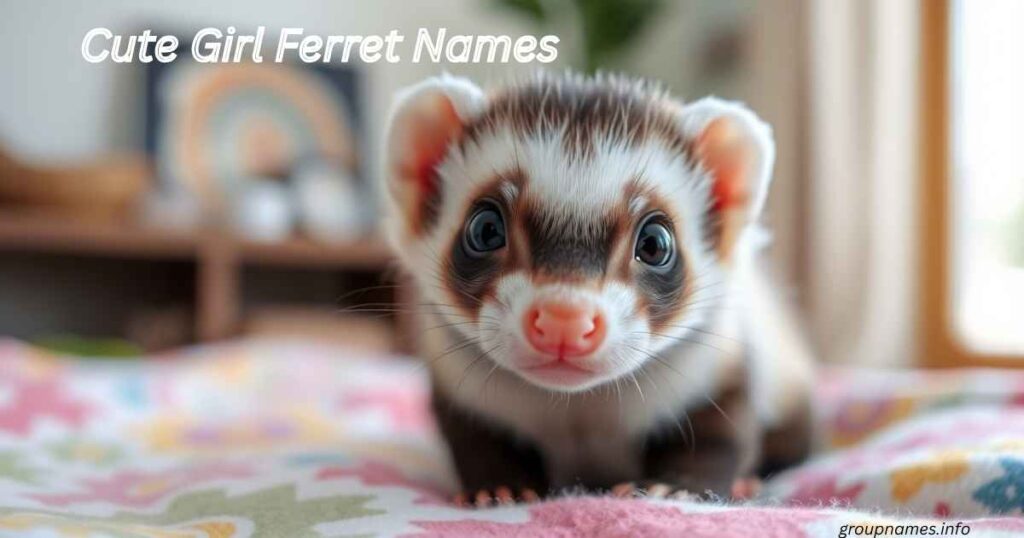 Cute Girl Ferret Names