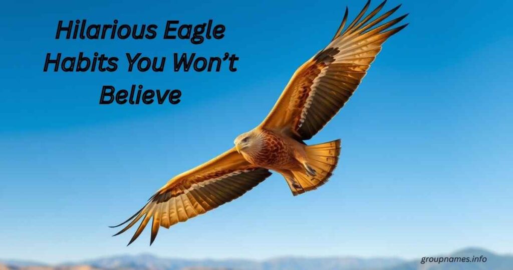 Hilarious Eagle Habits You Won’t Believe