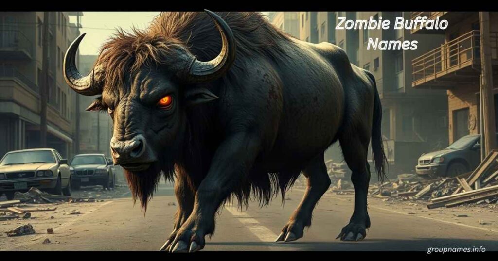 Zombie Buffalo Names