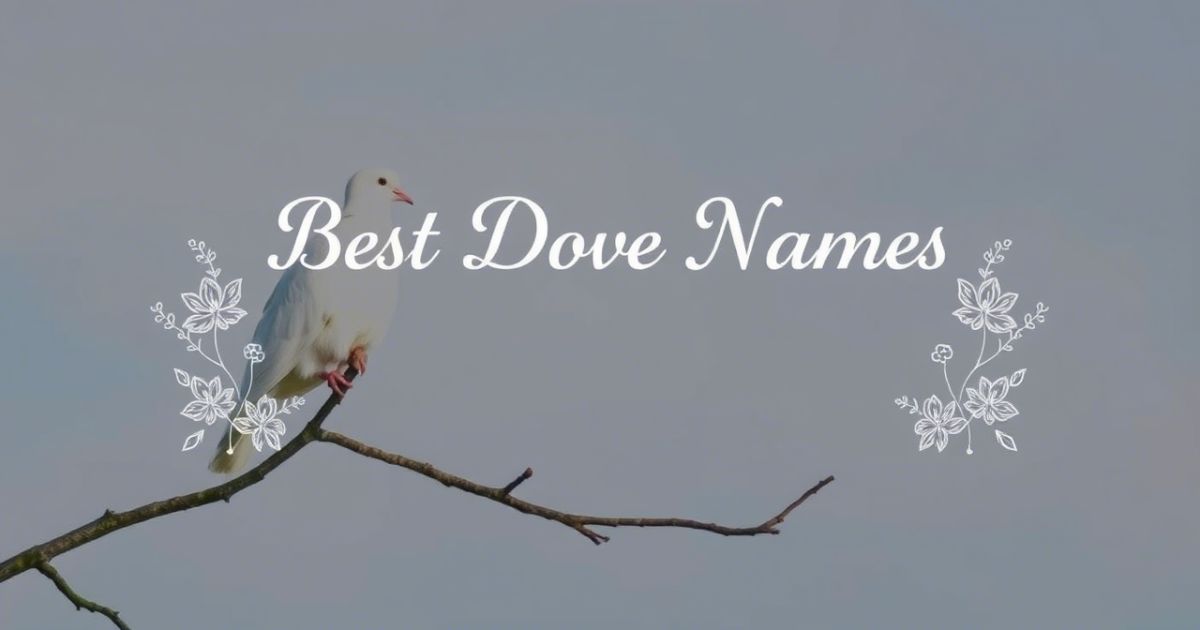 Best Dove Names