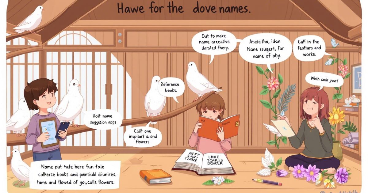 Three Unique Ways to Choose Dove Names Easily
