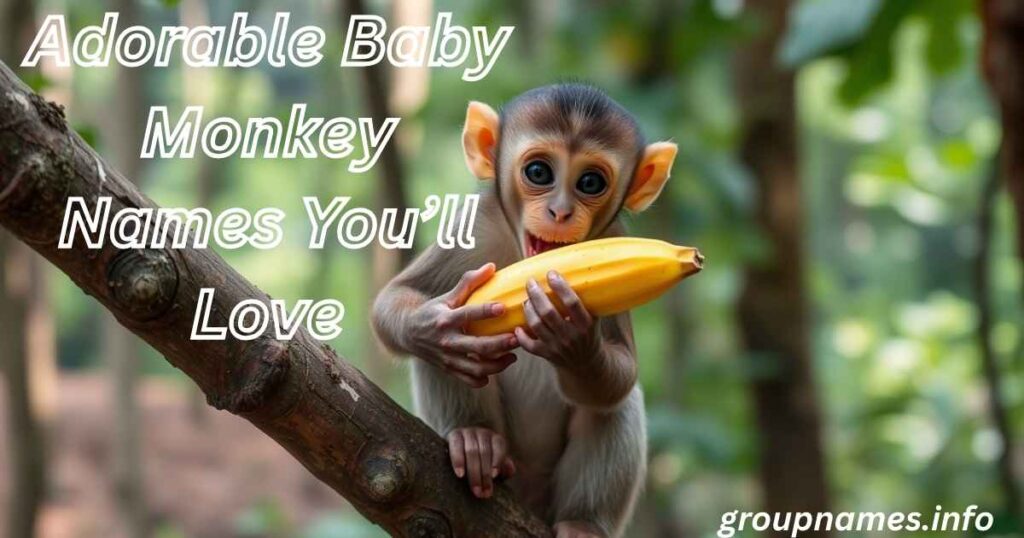 Adorable Baby Monkey Names You’ll Love