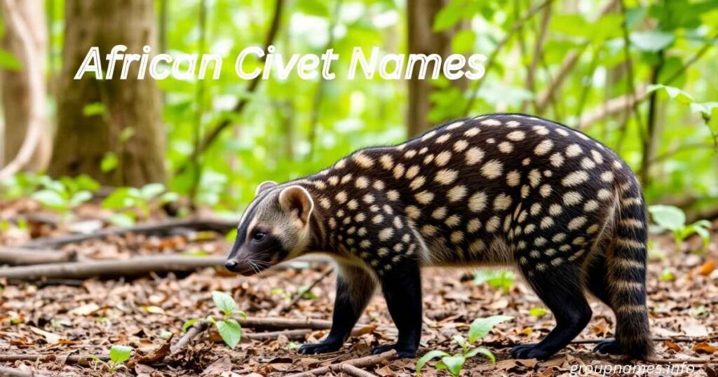 African Civet Names