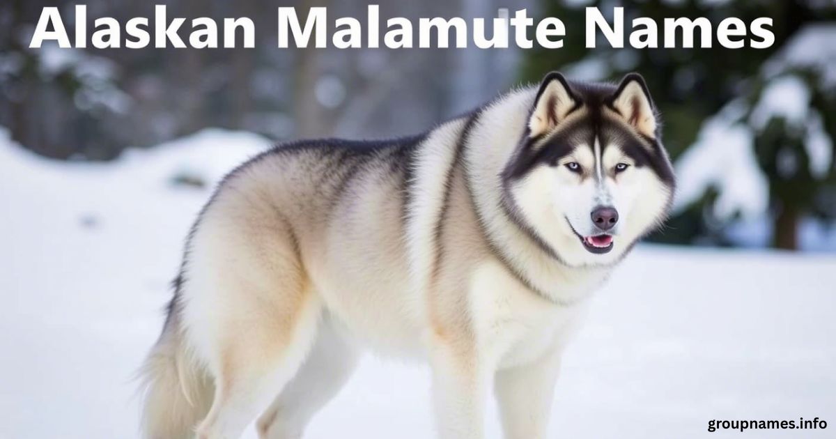 Alaskan Malamute Names