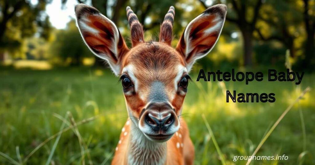 Antelope Baby Names