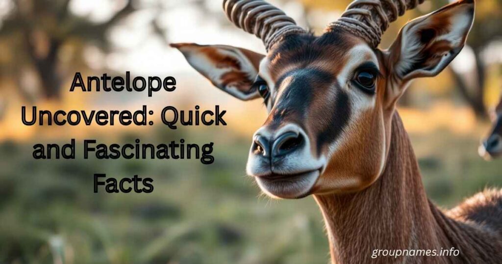 Antelope Uncovered: Quick and Fascinating Facts