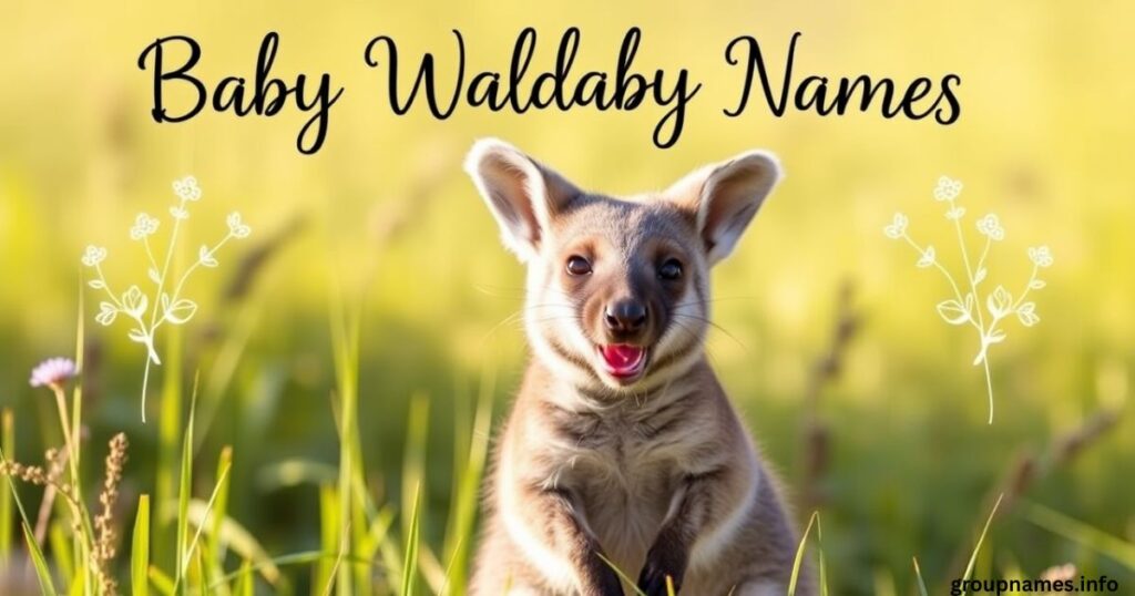 Baby Wallaby Names