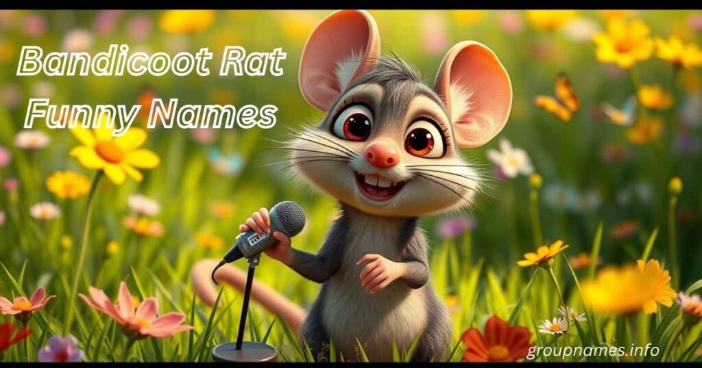 Bandicoot Rat Funny Names