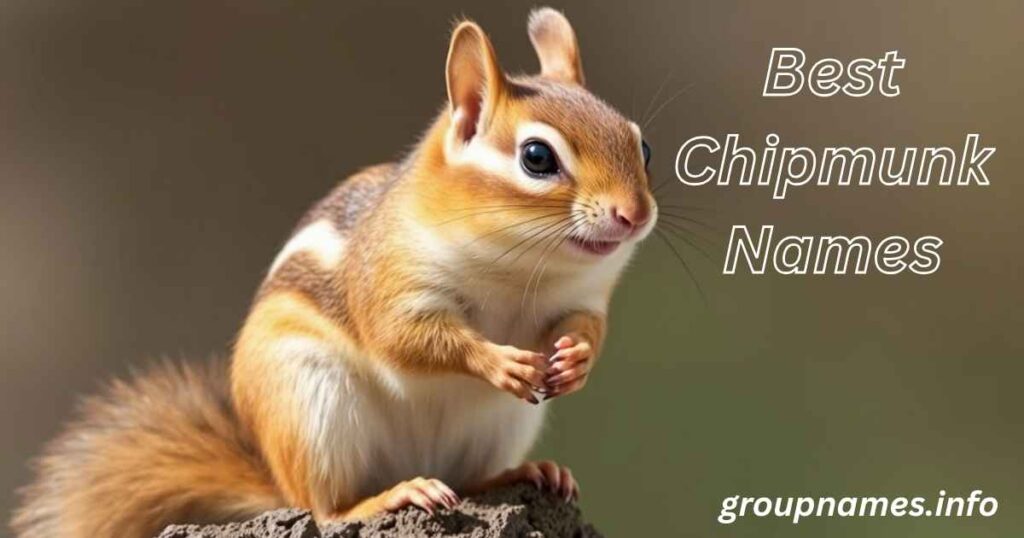 Best Chipmunk Names