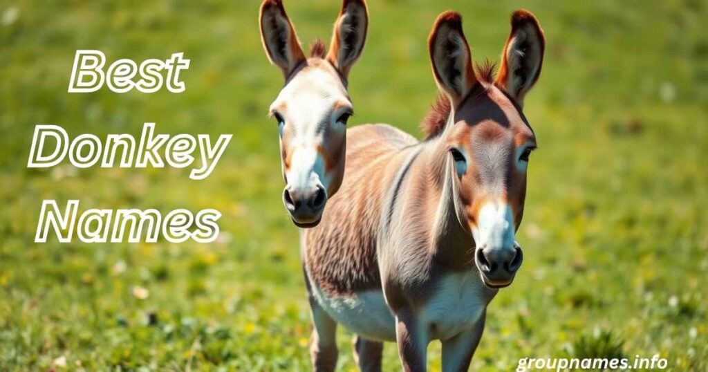 Best Donkey Names