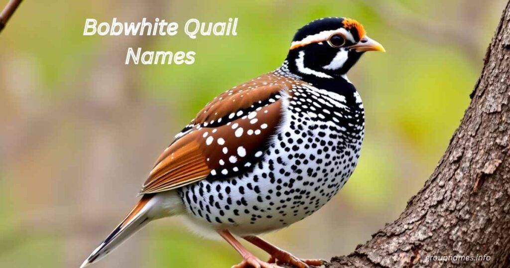 Bobwhite Quail Names