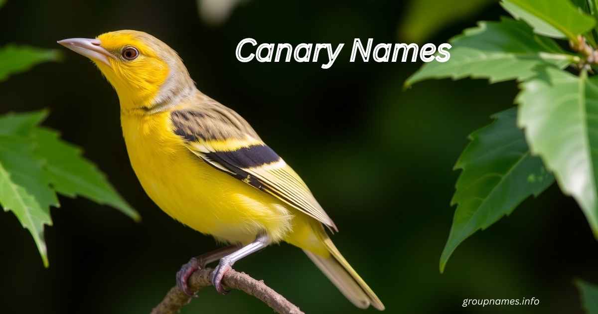 Canary Names