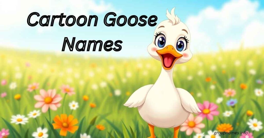 Cartoon Goose Names