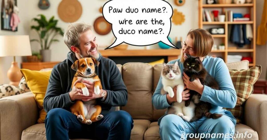 Choosing the Perfect Duo Names for Pets