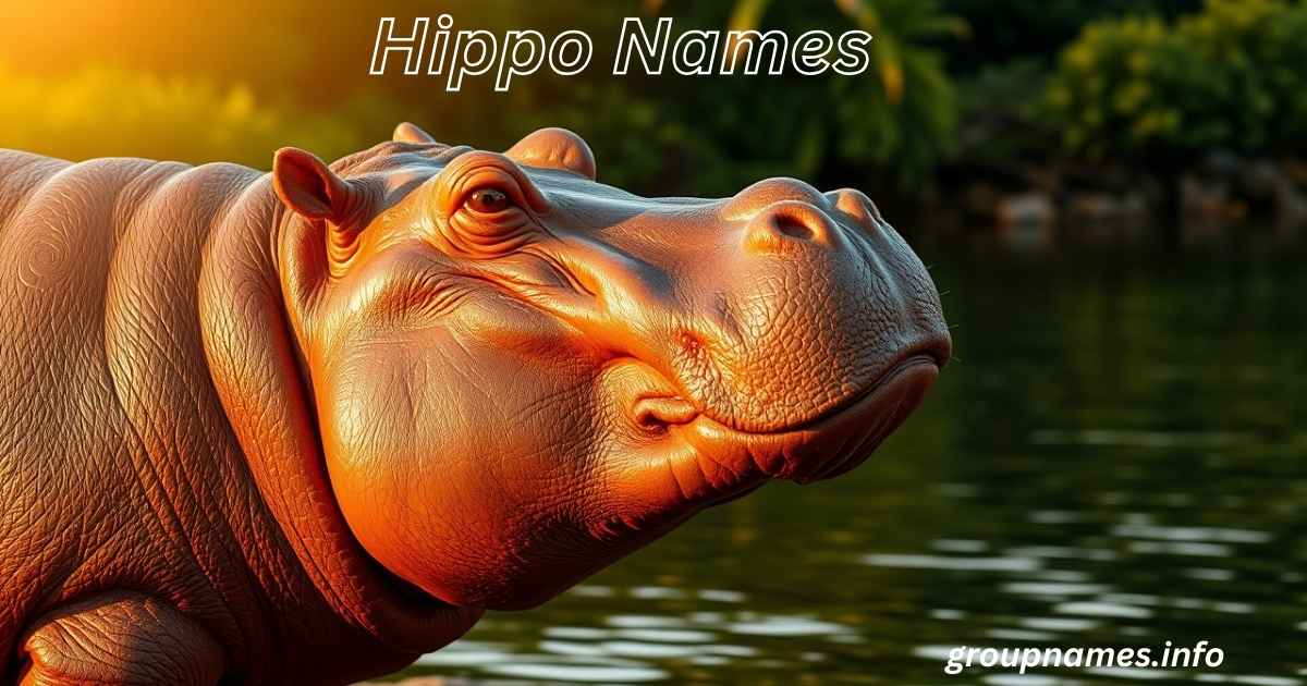 Hippo Names