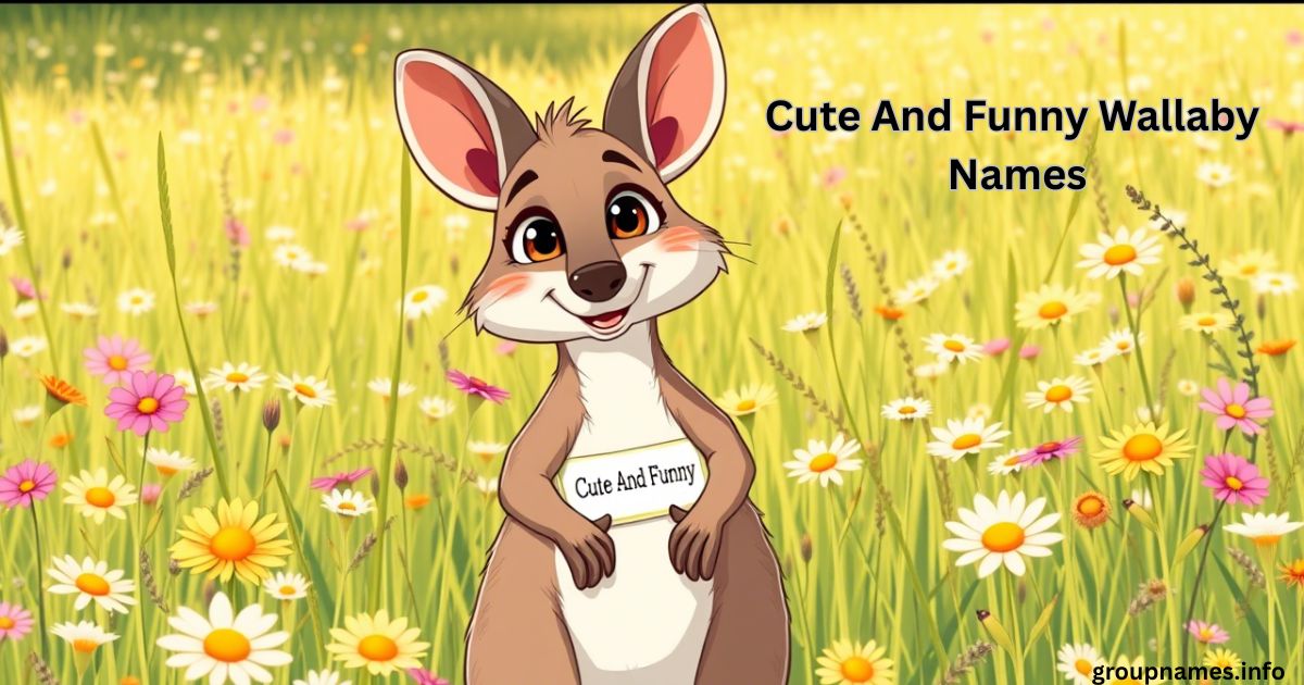 Cute And Funny Wallaby Names & Generator With Meanings