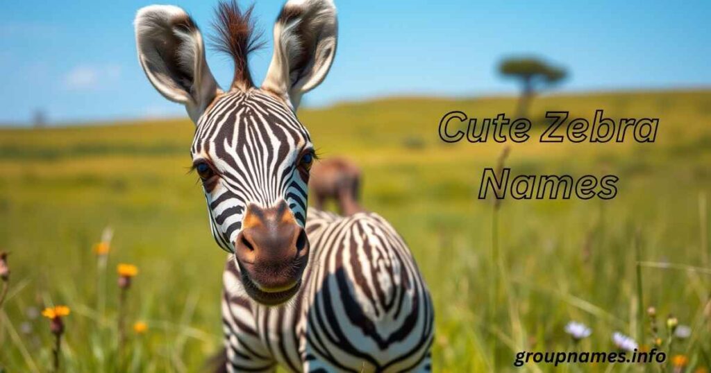 Cute Zebra Names