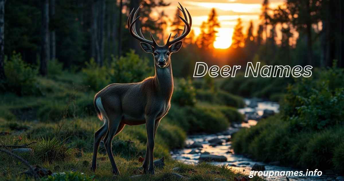 Deer Names