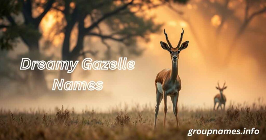 Dreamy Gazelle Names