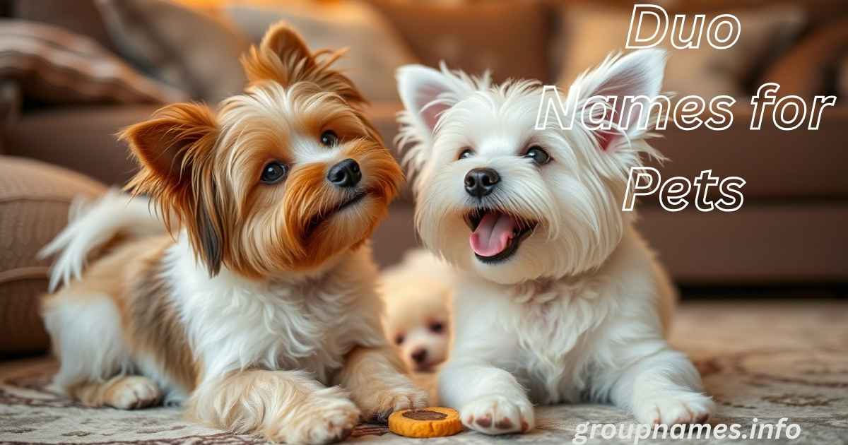 Duo Names for Pets