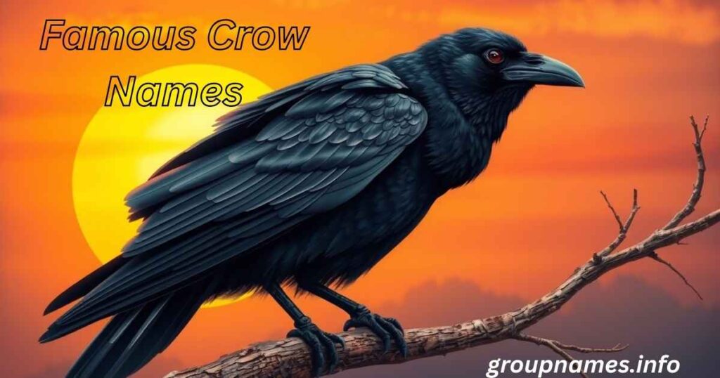 Famous Crow Names