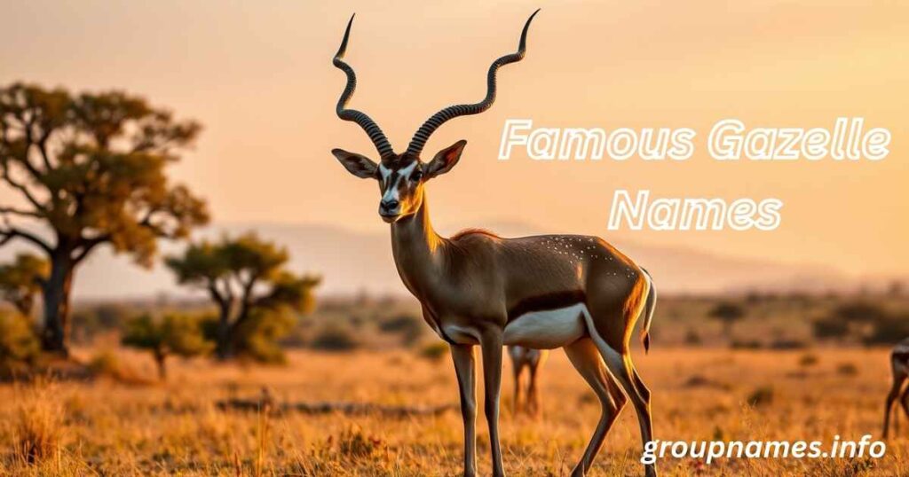 Famous Gazelle Names