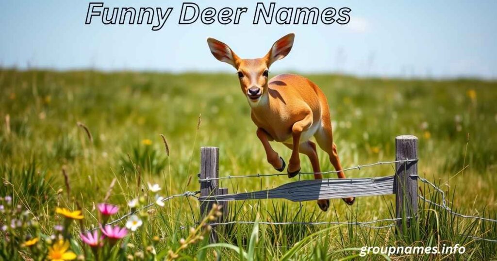 Funny Deer Names