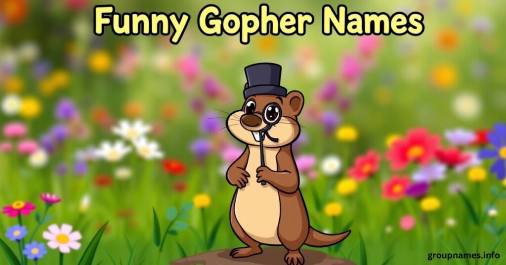 Funny Gopher Names