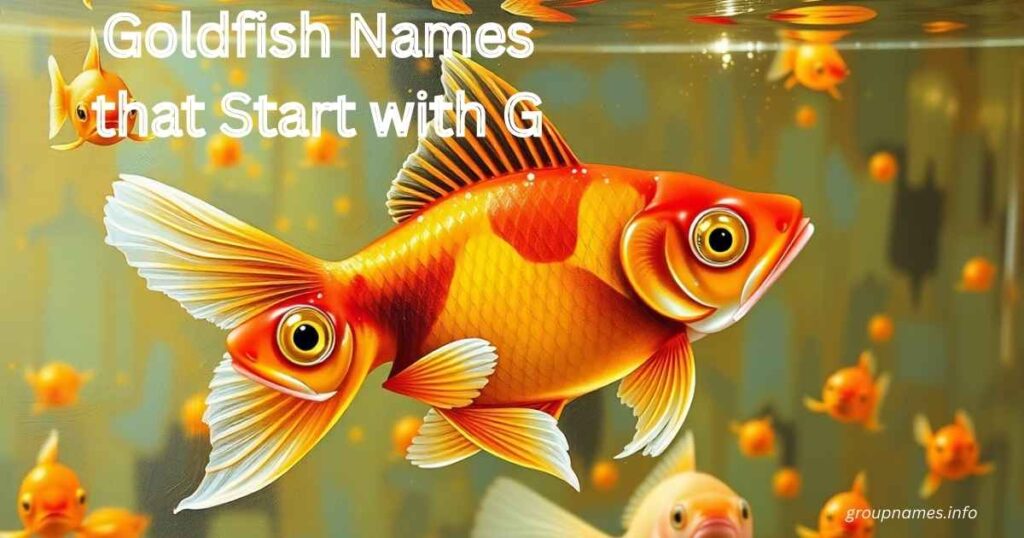 Goldfish Names that Start with G