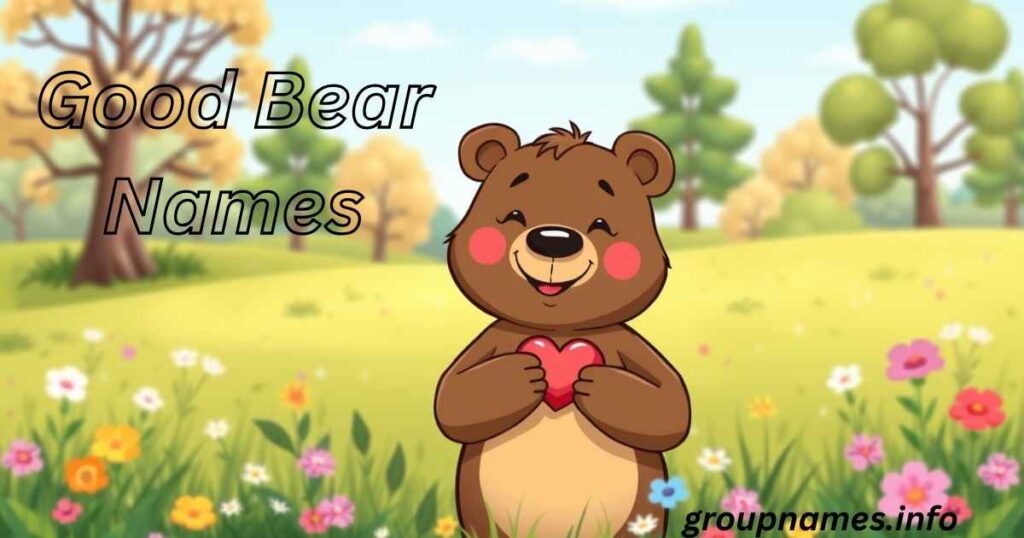 Good Bear Names