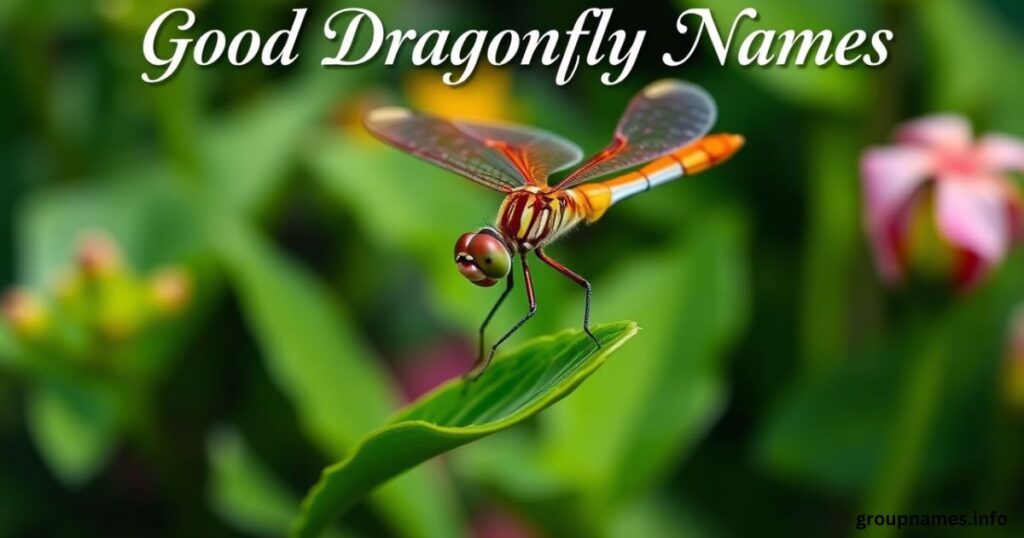Good Dragonfly Names