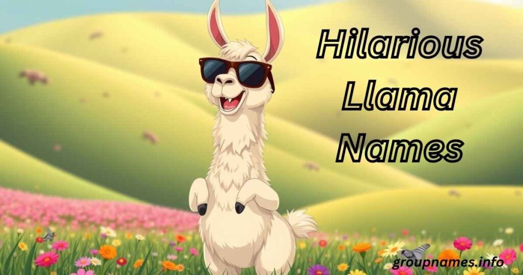 Hilarious Llama Names