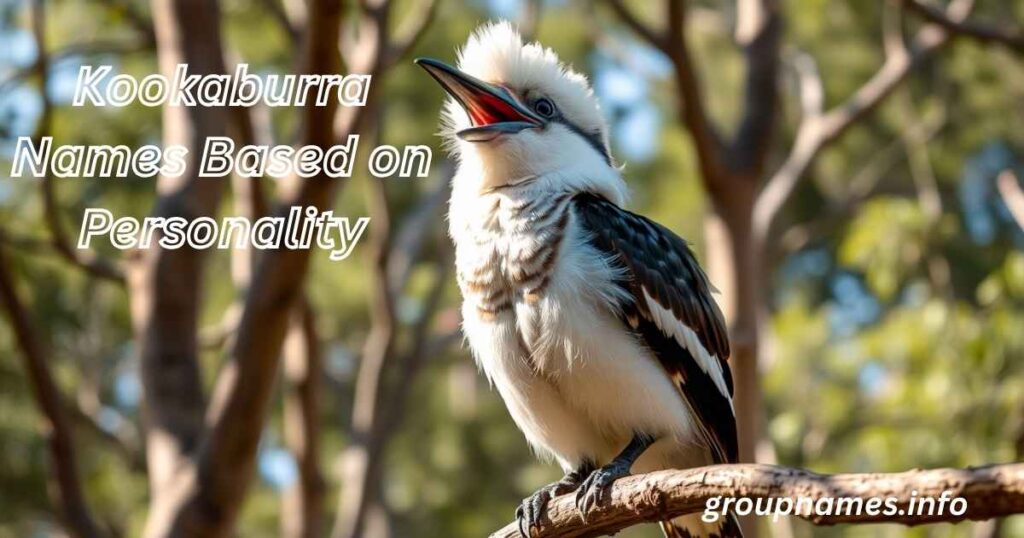 Kookaburra Names Based on Personality