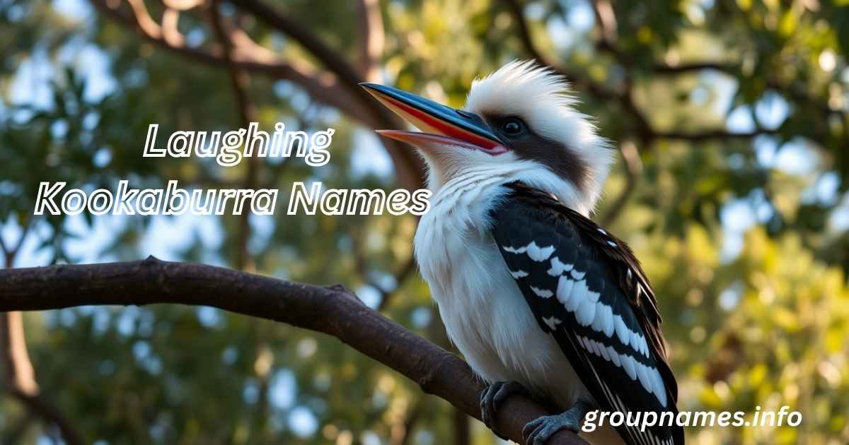 Laughing Kookaburra Names
