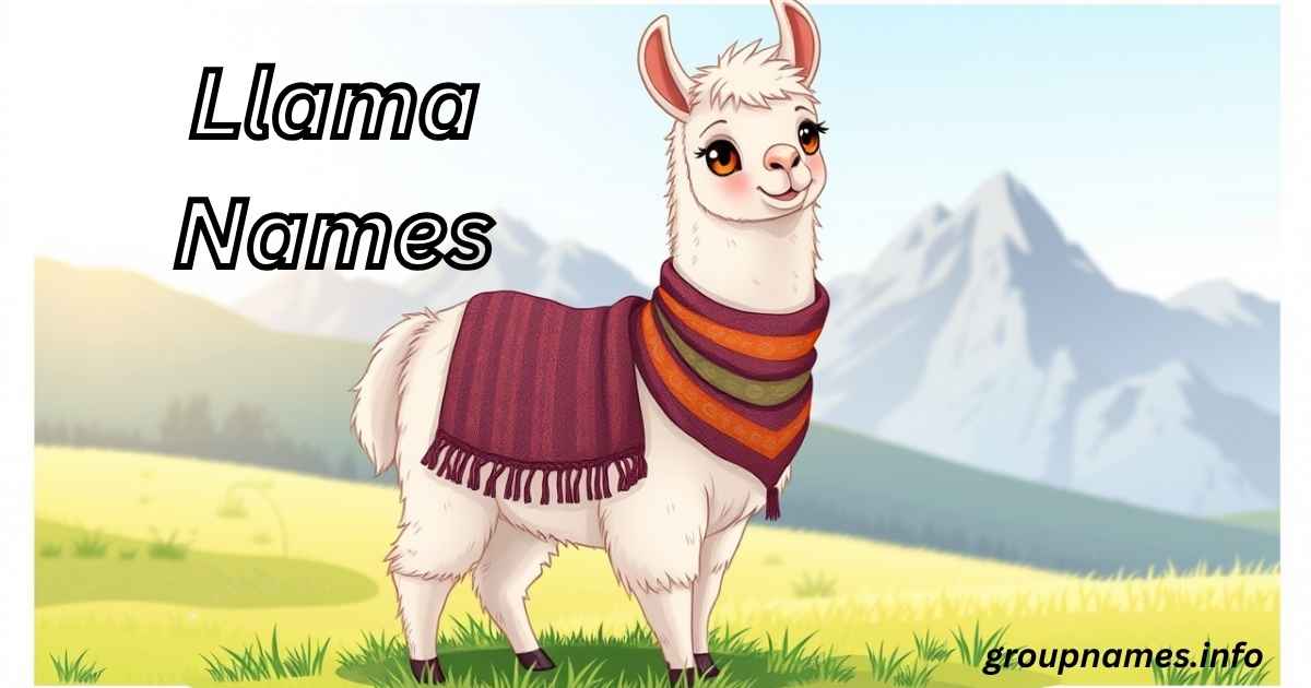 Llama Names