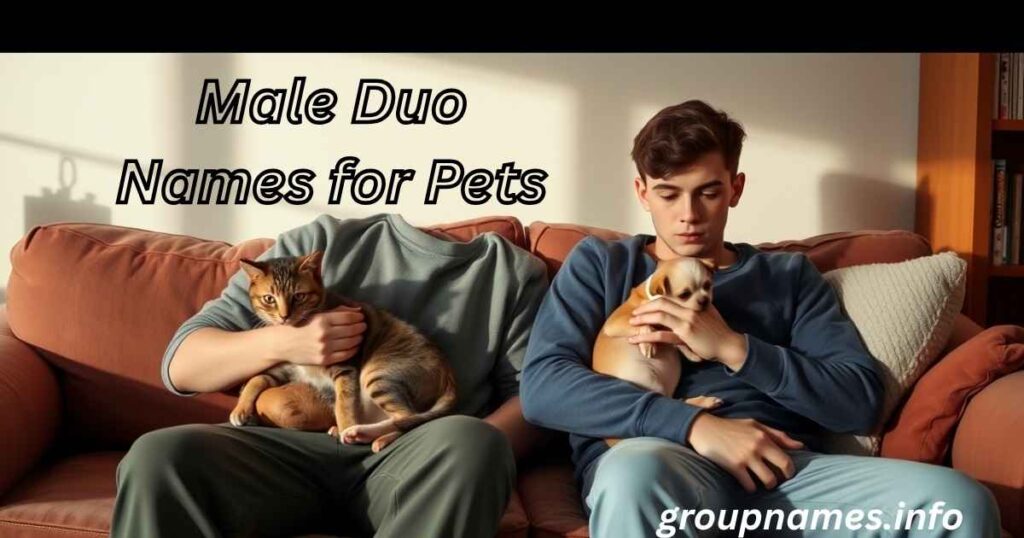 Male Duo Names for Pets