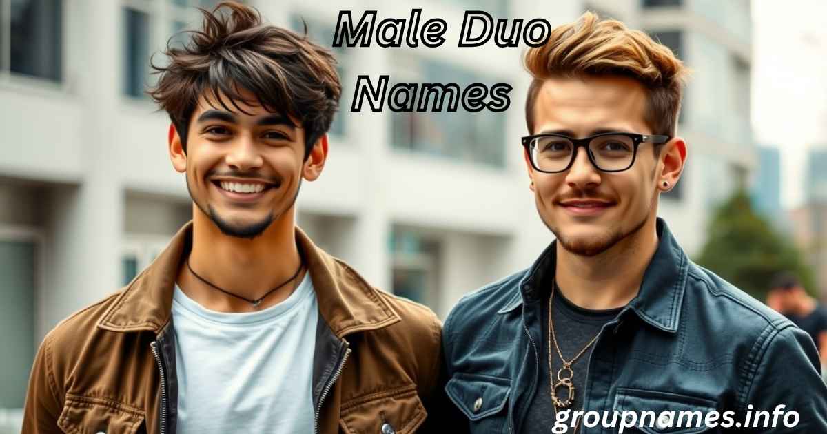 Male Duo Names