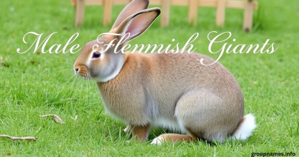 Male Flemish Giant Names
