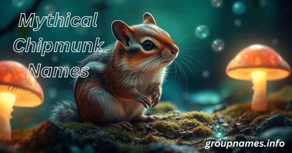 Mythical Chipmunk Names
