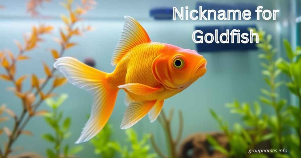 Nickname for Goldfish