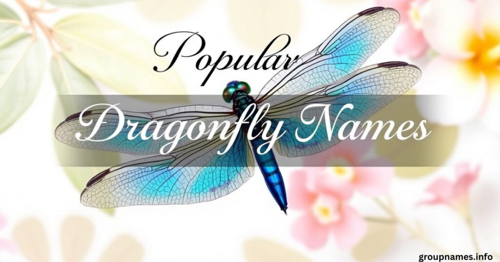 Popular Dragonfly Names