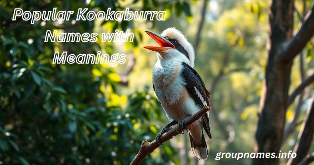 Popular Kookaburra Names with Meanings