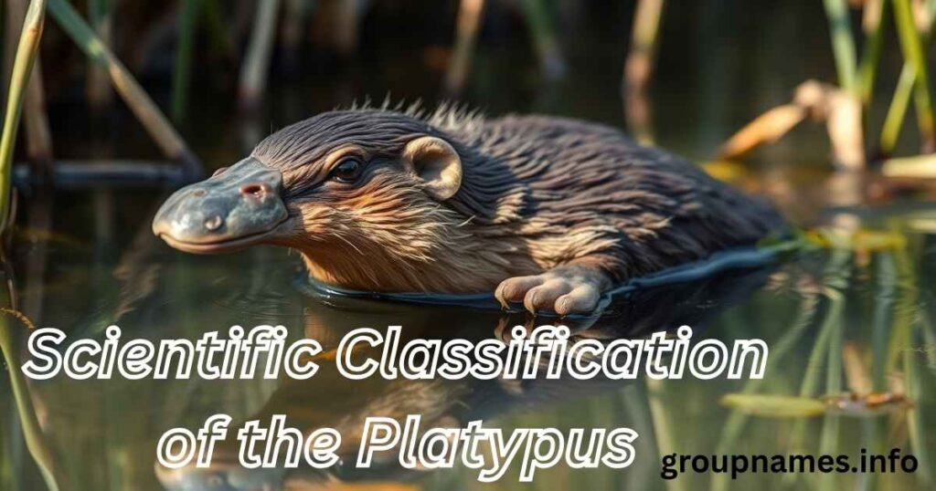 Scientific Classification of the Platypus