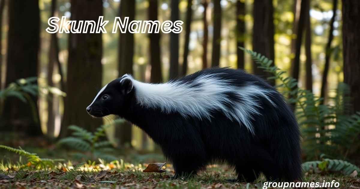 Skunk Names
