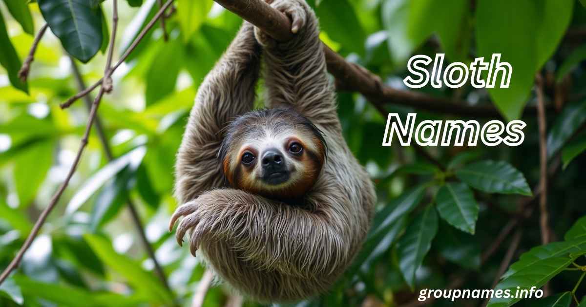 Sloth Names