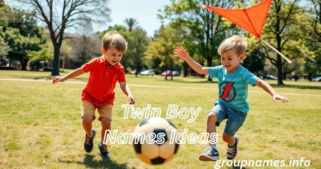 Twin Boy Names Ideas