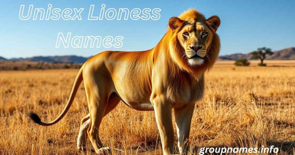 Unisex Lioness Names